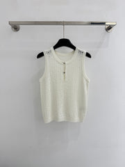 Hollow-out vest