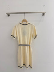 Openwork Knit Dress