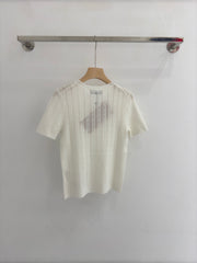 Cutout Short-Sleeve Top