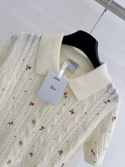 Short-sleeved cardigan