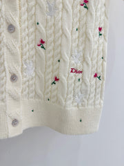 Short-sleeved cardigan