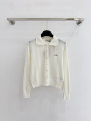 Collared Knit Cardigan