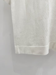 Short-sleeved knitwear