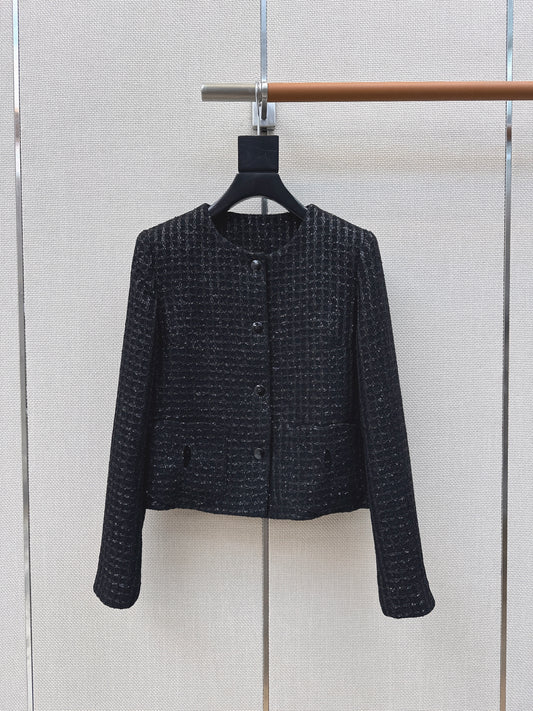 Woven tweed jacket