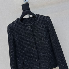Woven tweed jacket