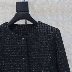 Woven tweed jacket