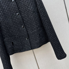 Woven tweed jacket