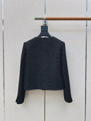 Woven tweed jacket