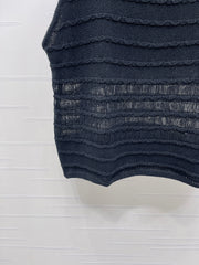 Knitted Crew Neck Vest