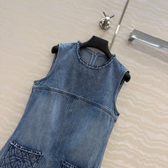 Denim Vest Dress