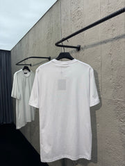 Embroidered Crew Neck Short-Sleeve T-Shirt