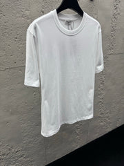 New York Print Crew Neck Short-Sleeve T-Shirt with Back
