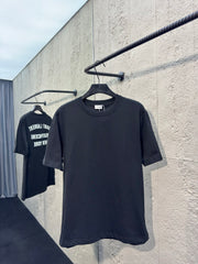 New York Print Crew Neck Short-Sleeve T-Shirt with Back