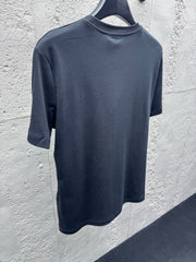 Printed crew neck short-sleeved top