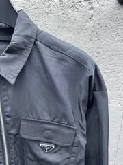 Zippered Collar Jacket