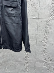 Zippered Collar Jacket