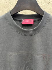 Plastisol Printed Crew Neck Short-Sleeve T-Shirt