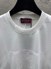 Plastisol Printed Crew Neck Short-Sleeve T-Shirt
