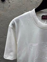 Plastisol Printed Crew Neck Short-Sleeve T-Shirt