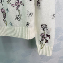 3D Butterfly Knit Sweater