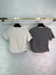 Knitted Short-Sleeve T-Shirt