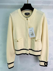 Diamond Pattern Knit Short-Sleeve Top