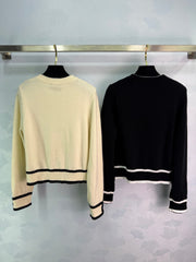 Diamond Pattern Knit Short-Sleeve Top