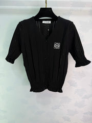 V-neck Knit Cardigan