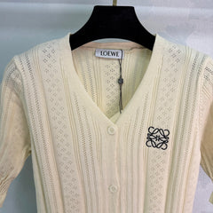 V-neck Knit Cardigan