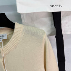 Creamy Yellow Knit Cardigan