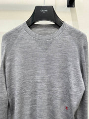 Color-blocked Embroidered Logo Sweater