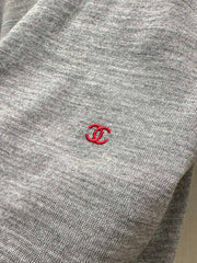 Color-blocked Embroidered Logo Sweater