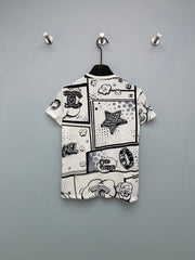 Comic Strip Print T-Shirt