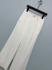 Linen Wide-Leg Casual Pants