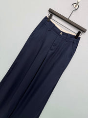 Linen Wide-Leg Casual Pants