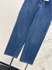 Side-pocket jeans