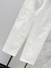 Side-pocket jeans
