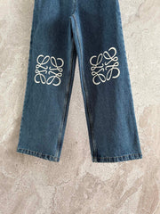 Burnished Straight-Leg Jeans