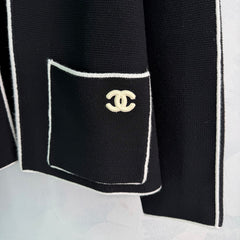Embroidered Knit Cardigan