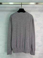 Grey Knit Cardigan