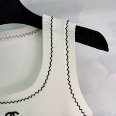 Knitted Sleeveless Top