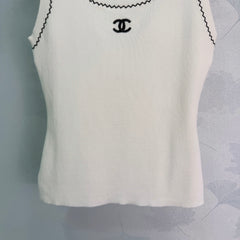 Knitted Sleeveless Top