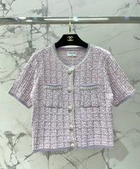 Heavily Beaded Tweed Jacket