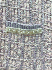Heavily Beaded Tweed Jacket