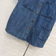 Danny Short-Sleeve Denim Shirt