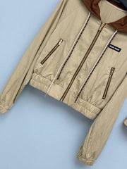 Lightweight Windbreaker Jacket & Skirt Set