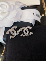 Crystal full diamond earrings
