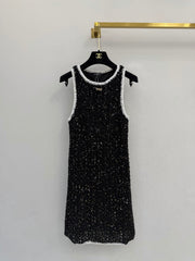 Sequin Vest Dress