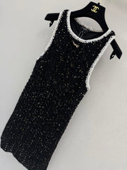 Sequin Vest Dress