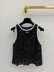 Sequin Vest